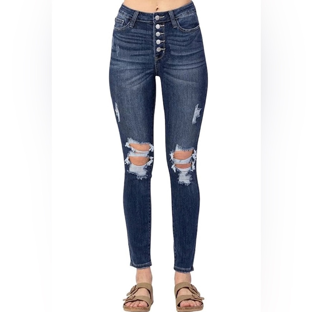 NWT Judy Blue Skinny Jeans PLUS